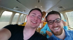 Propellermaschinenselfie 